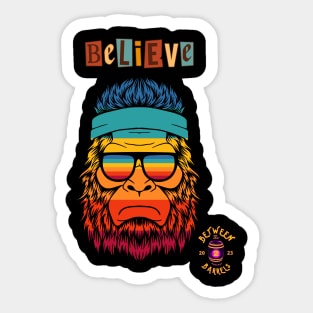 Believe (Sasquatch) Sticker